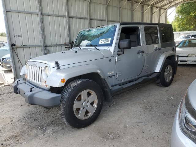 1J4GA59167L141324 - 2007 JEEP WRANGLER SAHARA GRAY photo 1