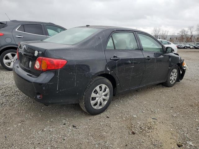 1NXBU4EE0AZ342966 - 2010 TOYOTA COROLLA BASE BLACK photo 3