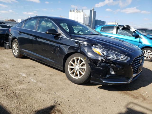 5NPE24AF9KH821128 - 2019 HYUNDAI SONATA 4D SE BLACK photo 4