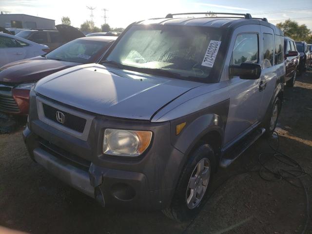 5J6YH28523L009531 - 2003 HONDA ELEMENT EX SILVER photo 1