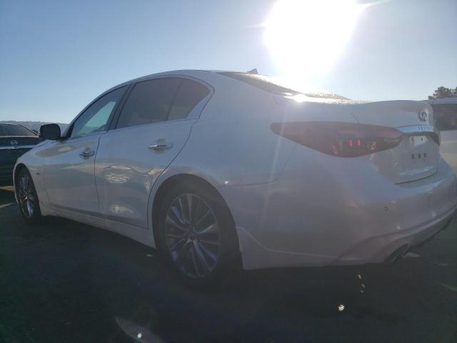 JN1EV7AP7KM511442 - 2019 INFINITI Q50 LUXE WHITE photo 2