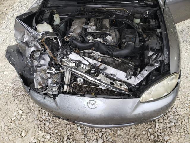 JM1NB353620225174 - 2002 MAZDA MX-5 MIATA BASE SILVER photo 11