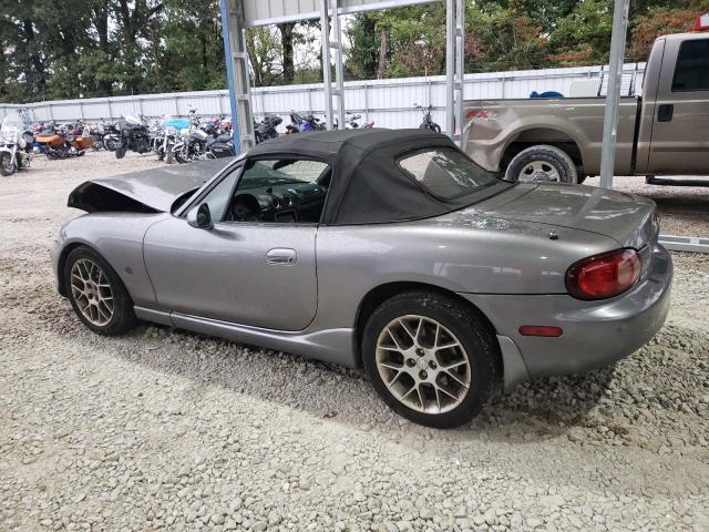 JM1NB353620225174 - 2002 MAZDA MX-5 MIATA BASE SILVER photo 2