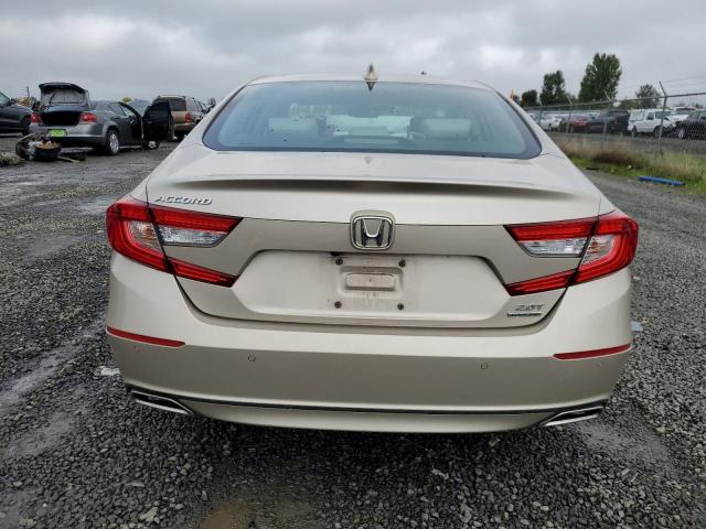 1HGCV2F91JA009271 - 2018 HONDA ACCORD TOURING BEIGE photo 6