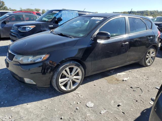 KNAFW5A3XB5325773 - 2011 KIA FORTE SX BLACK photo 1