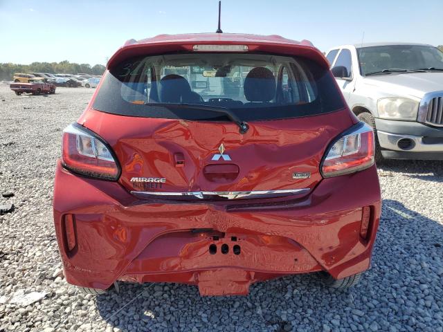 ML32AUHJ0PH005143 - 2023 MITSUBISHI MIRAGE ES RED photo 6