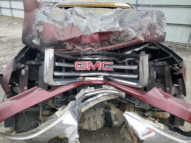 3GTP1VE07DG334805 - 2013 GMC SIERRA C1500 SLE MAROON photo 11