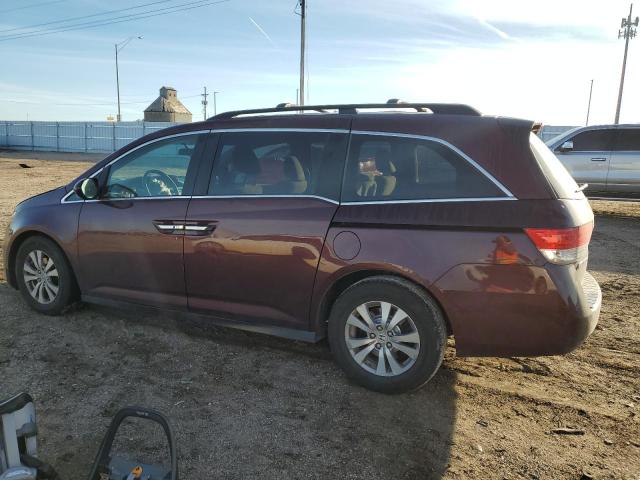 5FNRL5H47EB021214 - 2014 HONDA ODYSSEY EX MAROON photo 2