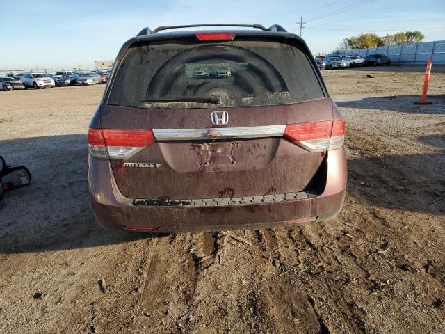 5FNRL5H47EB021214 - 2014 HONDA ODYSSEY EX MAROON photo 6