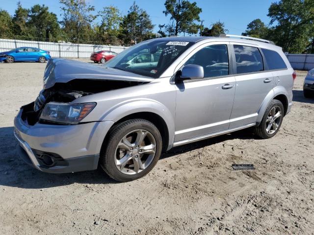 3C4PDCGG6GT139473 - 2016 DODGE JOURNEY CROSSROAD SILVER photo 1