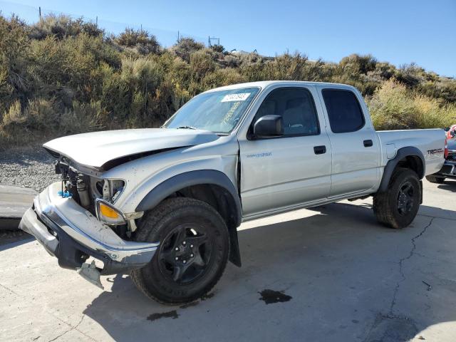 5TEGN92N64Z401376 - 2004 TOYOTA TACOMA DOUBLE CAB PRERUNNER SILVER photo 1