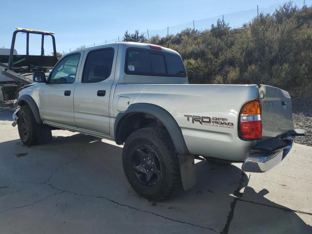 5TEGN92N64Z401376 - 2004 TOYOTA TACOMA DOUBLE CAB PRERUNNER SILVER photo 2
