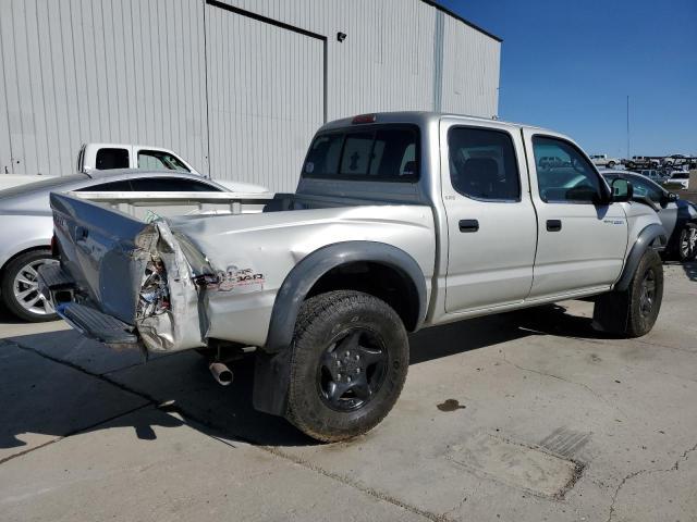 5TEGN92N64Z401376 - 2004 TOYOTA TACOMA DOUBLE CAB PRERUNNER SILVER photo 3
