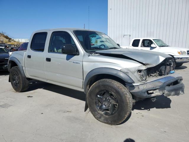 5TEGN92N64Z401376 - 2004 TOYOTA TACOMA DOUBLE CAB PRERUNNER SILVER photo 4