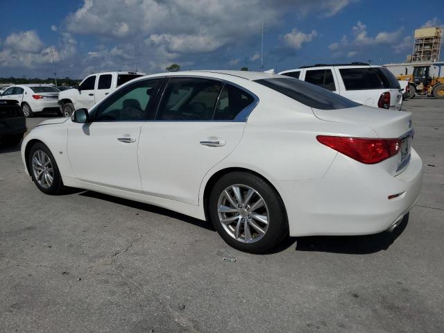 JN1BV7AP9EM683656 - 2014 INFINITI Q50 BASE WHITE photo 2