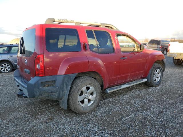 5N1AN0NW8AC500809 - 2010 NISSAN XTERRA OFF ROAD RED photo 3