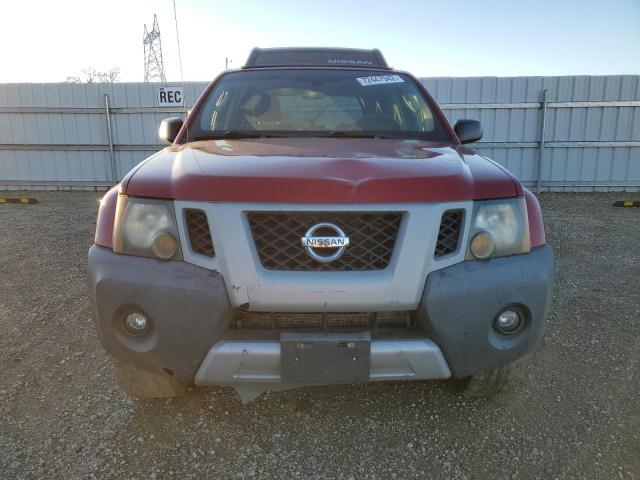 5N1AN0NW8AC500809 - 2010 NISSAN XTERRA OFF ROAD RED photo 5