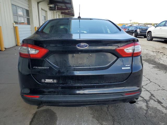 1FA6P0HD6G5111328 - 2016 FORD FUSION SE BLACK photo 6