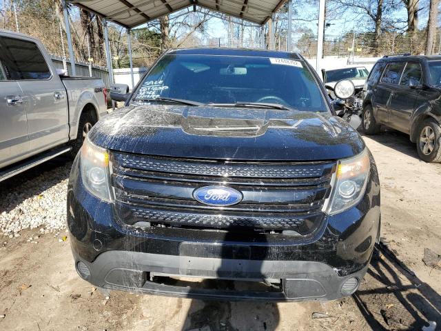 1FM5K8AR4EGC61623 - 2014 FORD EXPLORER POLICE INTERCEPTOR BLACK photo 5