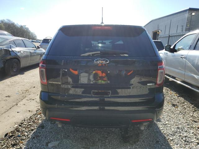 1FM5K8AR4EGC61623 - 2014 FORD EXPLORER POLICE INTERCEPTOR BLACK photo 6