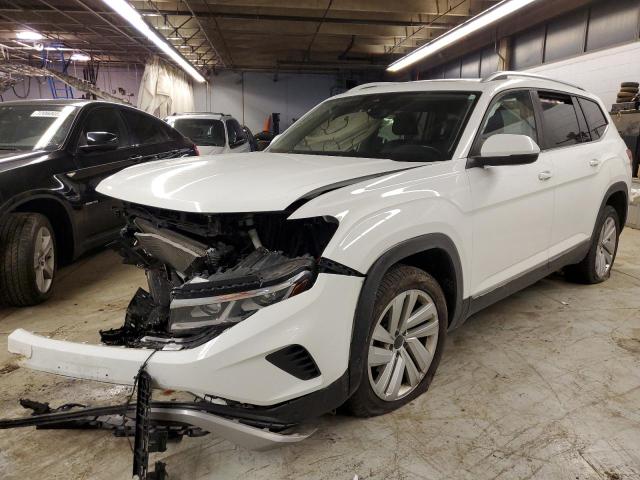 1V2BR2CA3MC525619 - 2021 VOLKSWAGEN ATLAS SEL WHITE photo 1