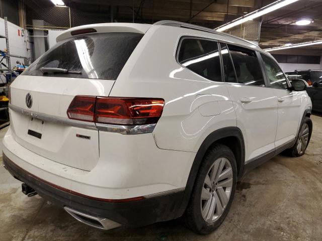 1V2BR2CA3MC525619 - 2021 VOLKSWAGEN ATLAS SEL WHITE photo 3