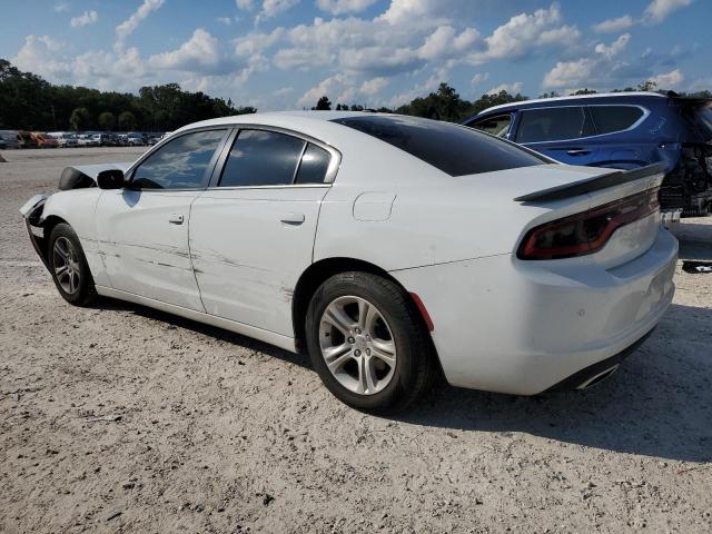 2C3CDXBG8KH720086 - 2019 DODGE CHARGER SXT WHITE photo 2