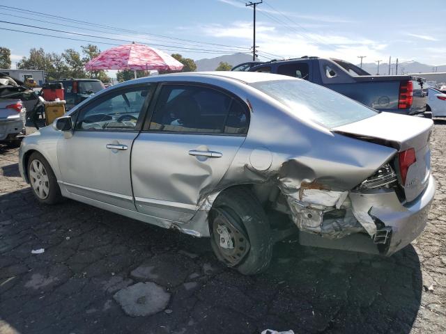 2HGFA16587H507008 - 2007 HONDA CIVIC LX SILVER photo 2