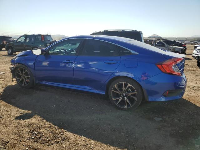 2HGFC2F82LH576653 - 2020 HONDA CIVIC SPORT 蓝色 照片 2