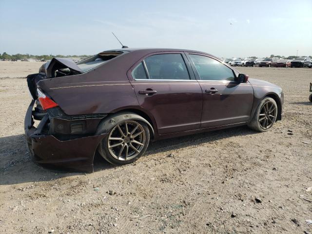 3FAHP0HA0BR127867 - 2011 FORD FUSION SE MAROON photo 3