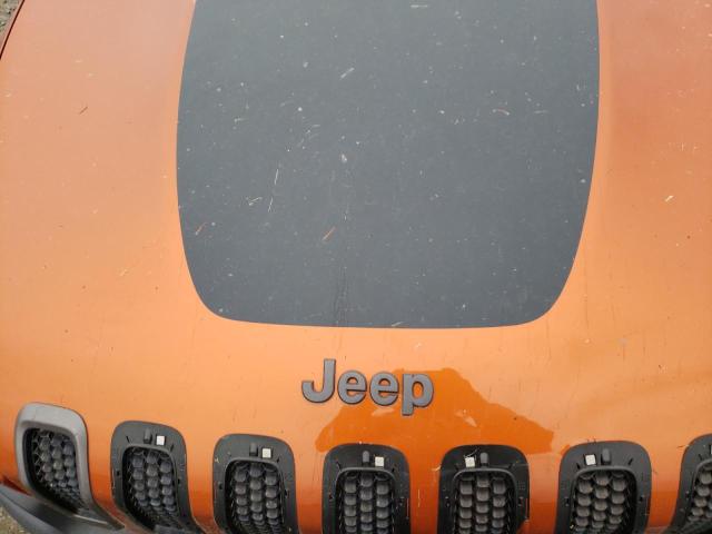 1C4PJMBB8GW276967 - 2016 JEEP CHEROKEE TRAILHAWK ORANGE photo 12