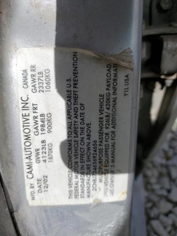 2CNBJ734636924656 - 2003 CHEVROLET TRACKER ZR2 银色 照片 13