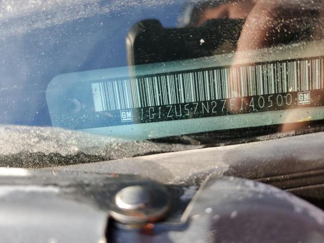 1G1ZU57N27F140500 - 2007 CHEVROLET MALIBU LTZ ვერცხლისფერი ფოტო 13