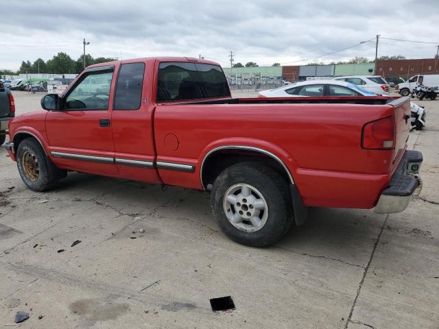 1GCDT19W3Y8210921 - 2000 CHEVROLET S TRUCK S10 RED photo 2