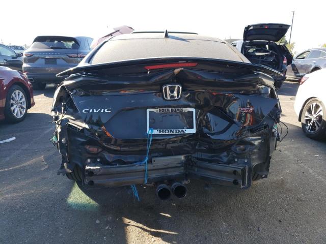 2HGFC1E56KH707339 - 2019 HONDA CIVIC SI BLACK photo 6