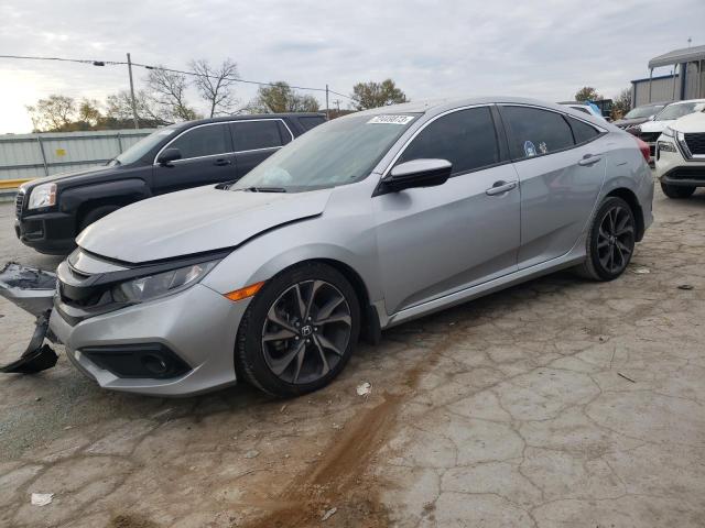 2HGFC2F86LH521218 - 2020 HONDA CIVIC SPORT 银色 照片 1