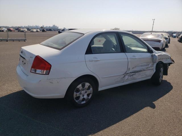 KNAFE222095589408 - 2009 KIA SPECTRA EX WHITE photo 3