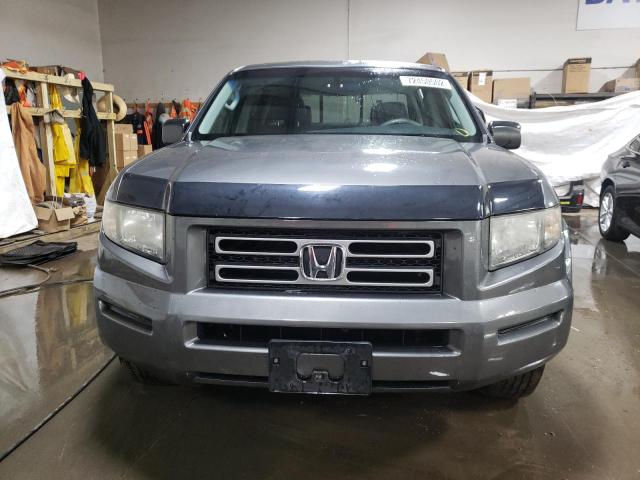 2HJYK16278H525684 - 2008 HONDA RIDGELINE RT GRAY photo 5