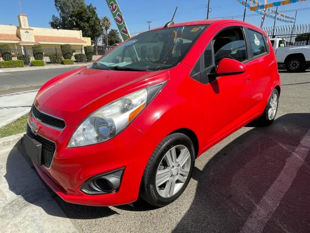 KL8CD6S98FC722364 - 2015 CHEVROLET SPARK 1LT RED photo 2