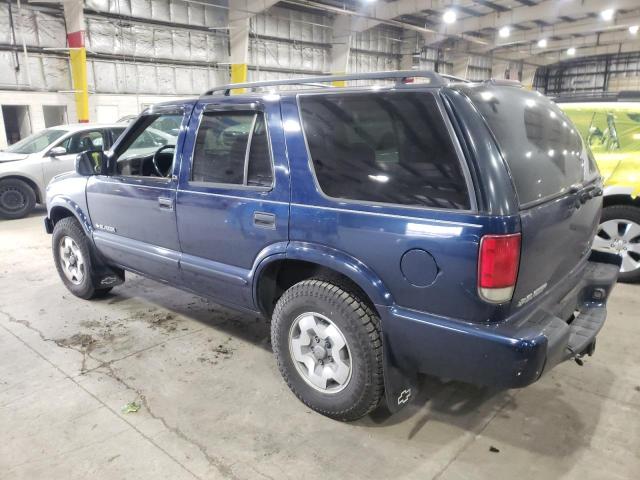 1GNDT13X53K157739 - 2003 CHEVROLET BLAZER BLUE photo 2