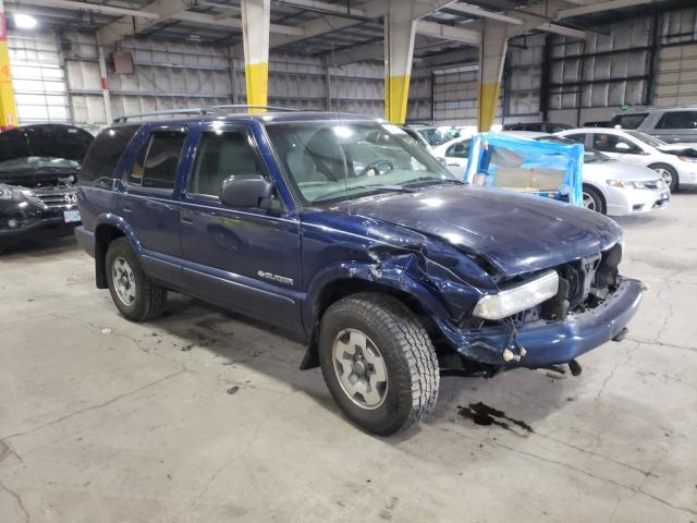 1GNDT13X53K157739 - 2003 CHEVROLET BLAZER BLUE photo 4