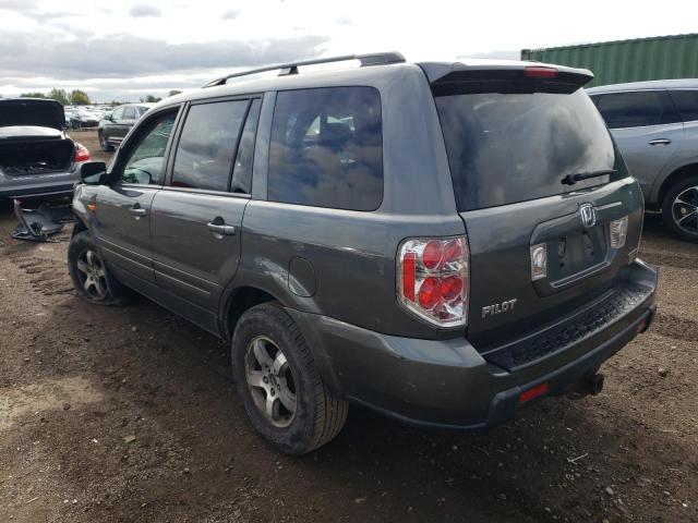 5FNYF18537B013022 - 2007 HONDA PILOT EXL GRAY photo 2