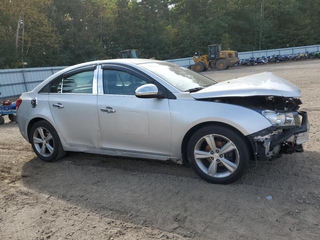 1G1PG5SC1C7380579 - 2012 CHEVROLET CRUZE LT SILVER photo 4