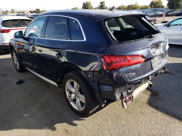 WA1CNAFY2K2043077 - 2019 AUDI Q5 PRESTIGE BLUE photo 2