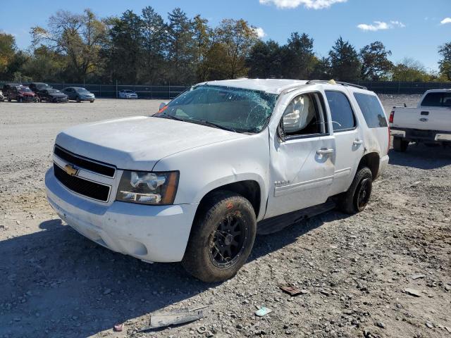 1GNSKAE06DR168820 - 2013 CHEVROLET TAHOE K1500 LS WHITE photo 1