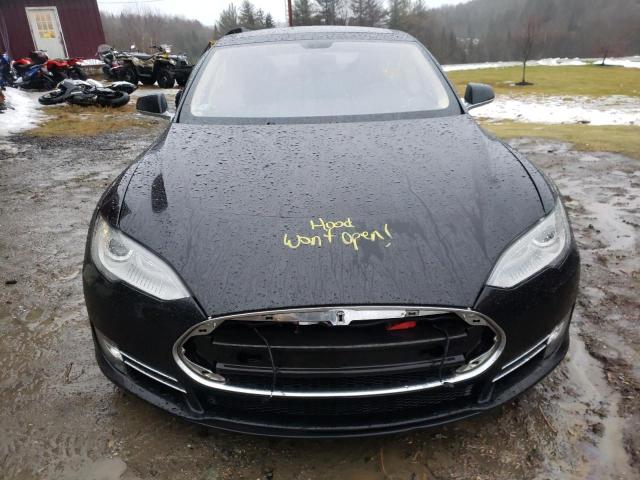 5YJSA1DP1DFP21745 - 2013 TESLA MODEL S Սև լուսանկար 11