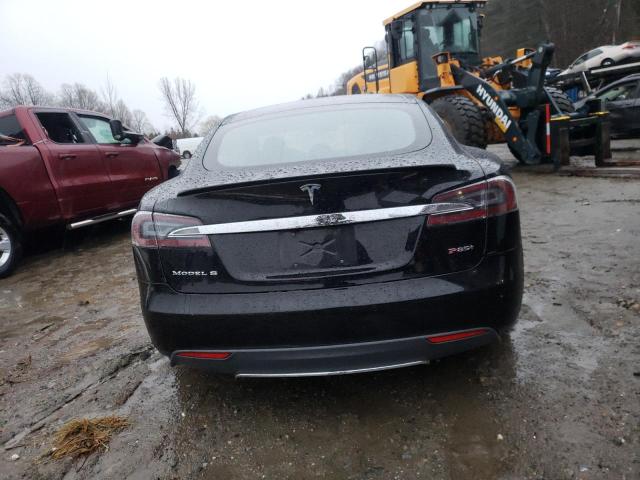 5YJSA1DP1DFP21745 - 2013 TESLA MODEL S Սև լուսանկար 6
