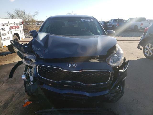 KNDPMCAC3H7170322 - 2017 KIA SPORTAGE LX GRAY photo 5