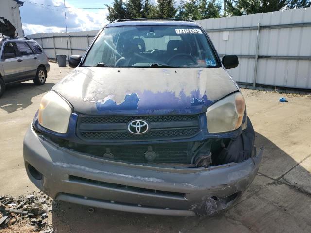 JTEGD20V640037162 - 2004 TOYOTA RAV4 BLUE photo 5