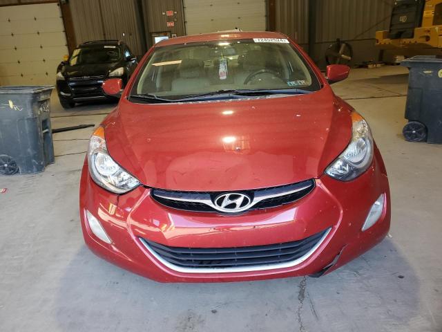 KMHDH4AE0CU190404 - 2012 HYUNDAI ELANTRA GLS RED photo 5